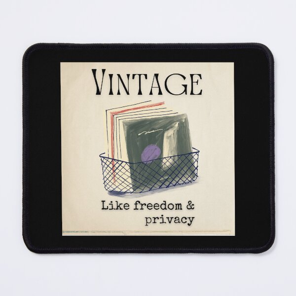 Item preview, What happened to freedom and privacy?: Vintage vibes designed and sold by Starving Artist.
