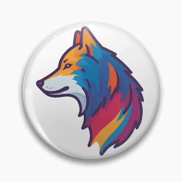 Item preview, Colourful Wolf designed and sold by LeftImpressed.