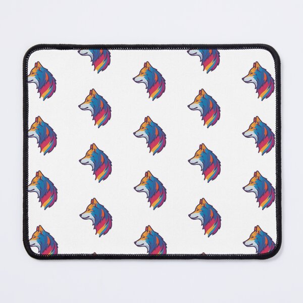Item preview, Colourful Wolf designed and sold by LeftImpressed.