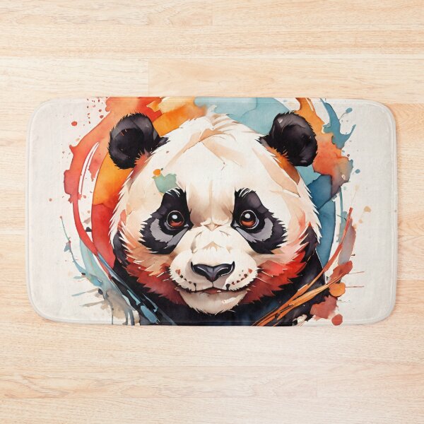 Item preview, Colorful Panda Drawing designed and sold by PolygonPinnacle.