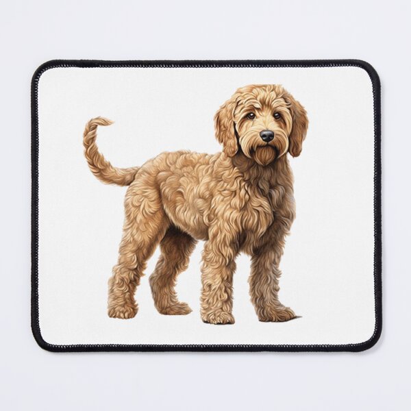 Item preview, Adorable Goldendoodle Illustration for Pet Lovers designed and sold by SellingWSarah17.