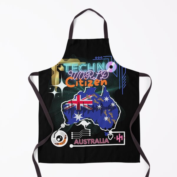 Item preview, Techno world citizen Australia designed and sold by MM-flight-art.