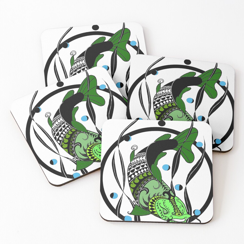 Item preview, Coasters (Set of 4) designed and sold by RickyTics.