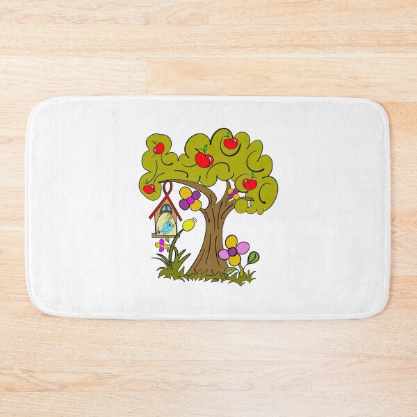 Item preview, Little bird on apple tree designed and sold by DeiFiliaKata.