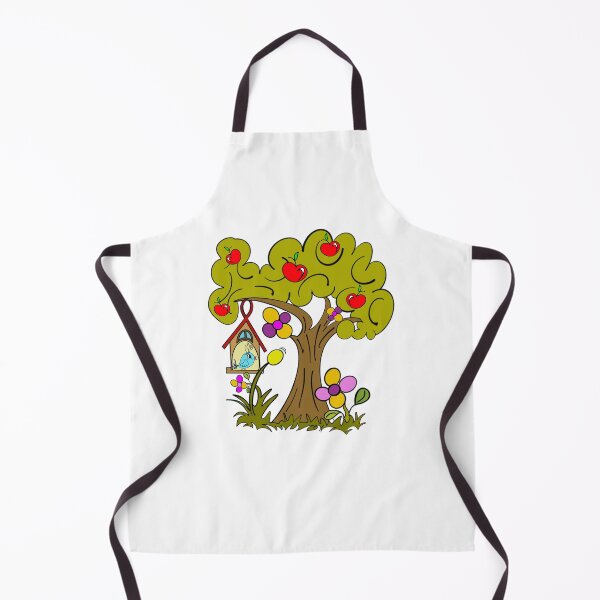 Item preview, Little bird on apple tree designed and sold by DeiFiliaKata.