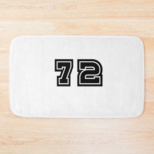 Item preview, 72, seventy-two, black, sport designed and sold by Numbers-Art.
