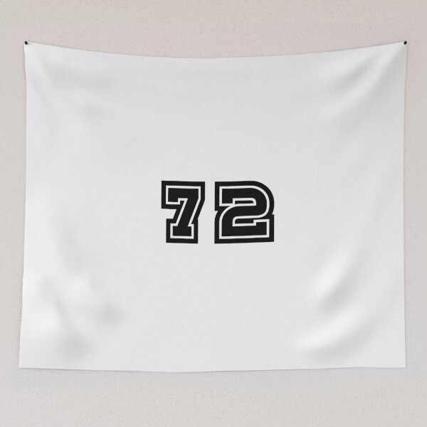 Item preview, 72, seventy-two, black, sport designed and sold by Numbers-Art.