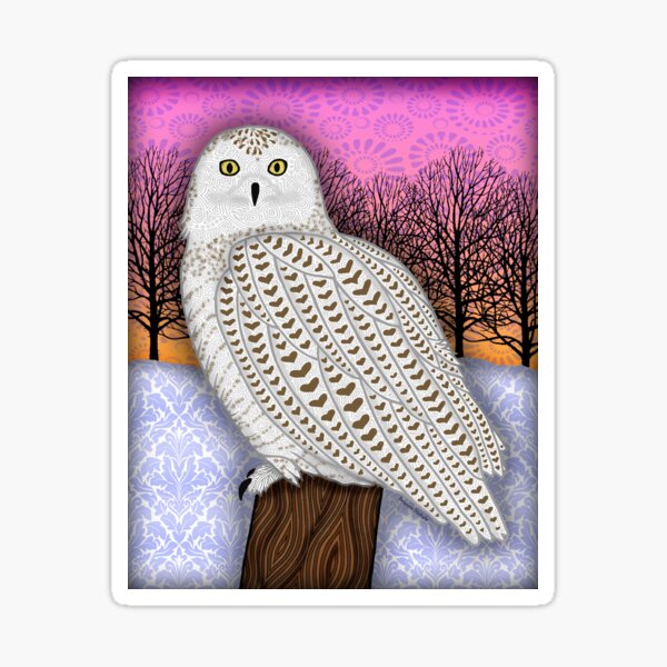 Snowy Owl Sticker