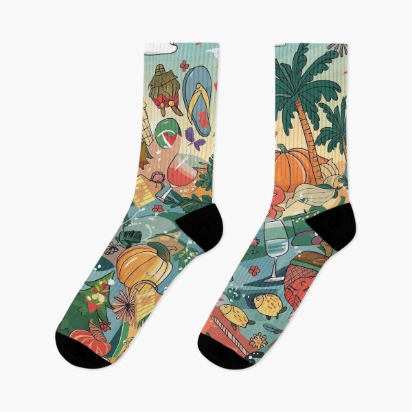Item preview, Vacation beach pattern summer style designed and sold by Haji  Kamora.
