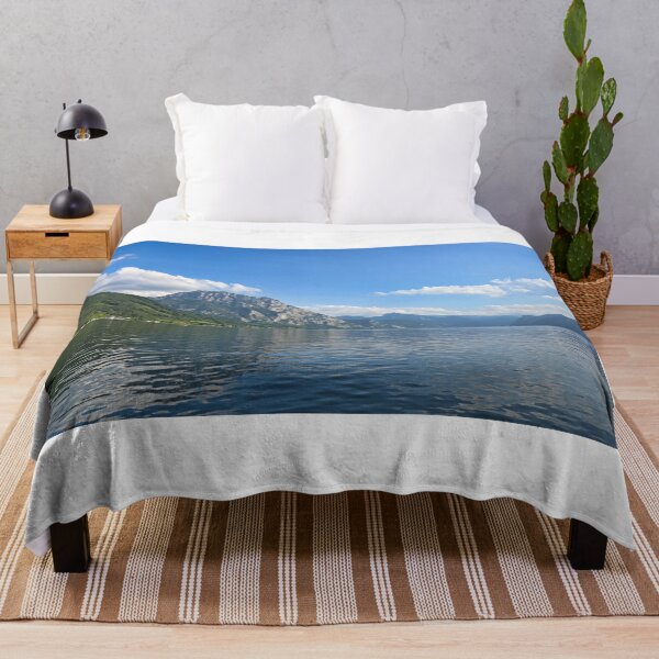 Item preview, Lake Traun Traunsee and mountains in Upper Austria landscapes summertime designed and sold by goceris.