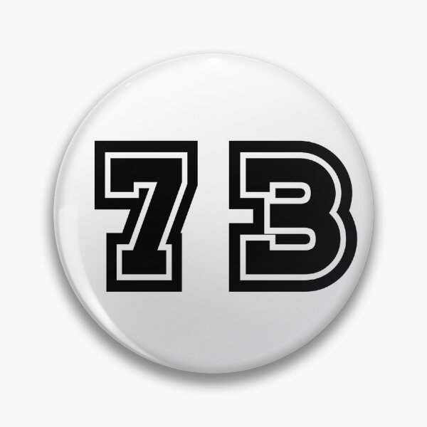 Item preview, 73, seventy-three, black, sport designed and sold by Numbers-Art.