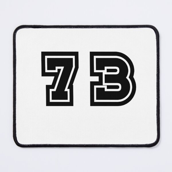 Item preview, 73, seventy-three, black, sport designed and sold by Numbers-Art.