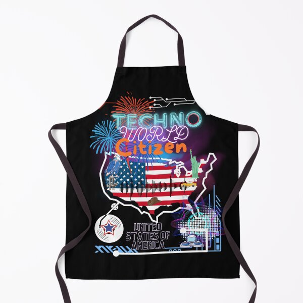 Item preview, Techno world citizen USA (much) designed and sold by MM-flight-art.