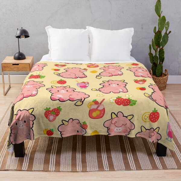 Item preview, Kawaii Cow - Strawberry Lemonade designed and sold by jennysselling.
