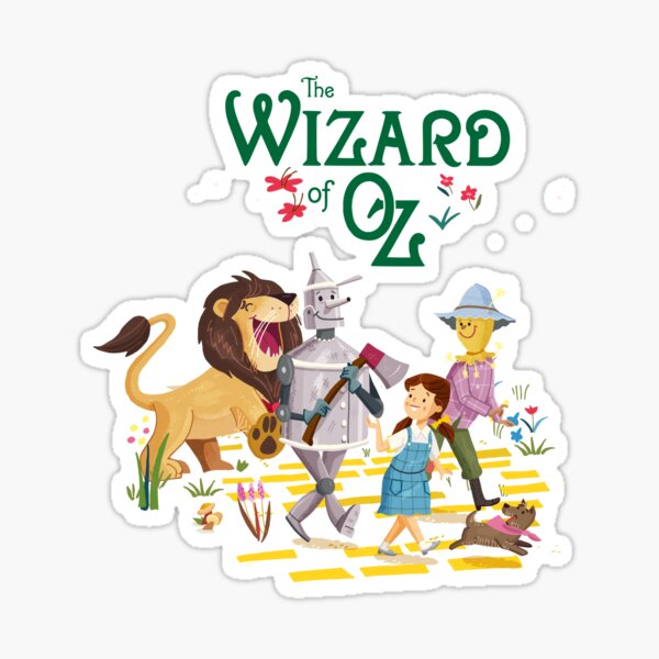 Item preview, The Wizard of Oz Characters designed and sold by Starry Forest Books.