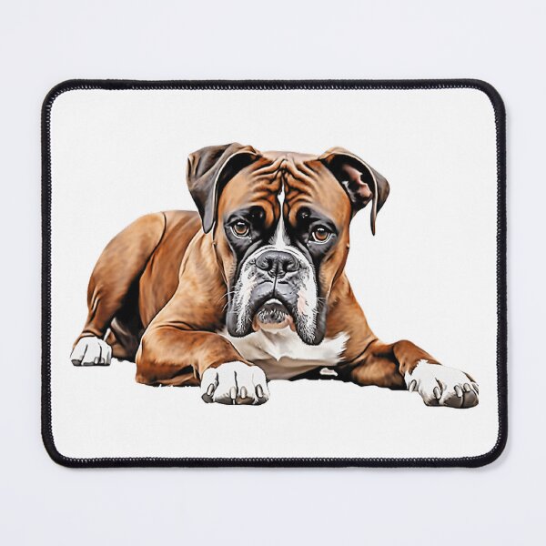 Item preview, Cute Boxer's Rest Serene Portrait designed and sold by SellingWSarah17.