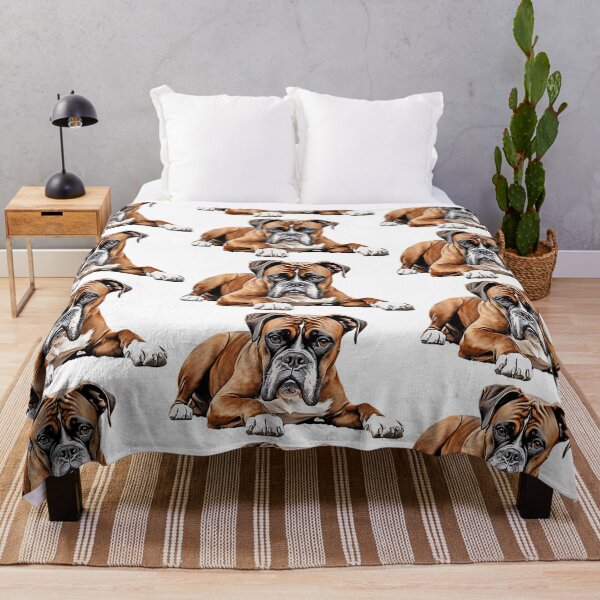 Item preview, Cute Boxer's Rest Serene Portrait designed and sold by SellingWSarah17.