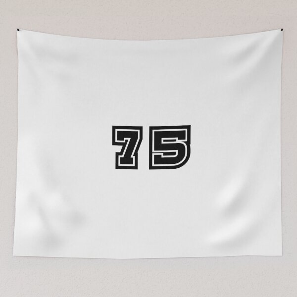 Item preview, 75, seventy-five, black, sport designed and sold by Numbers-Art.