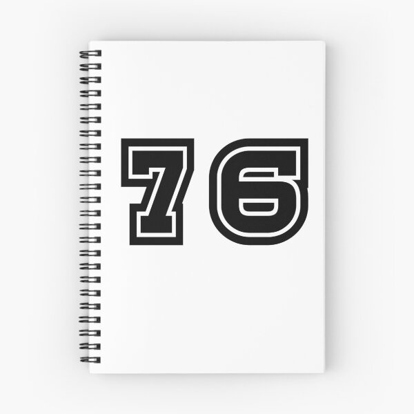 Item preview, 76, seventy-six, black, sport designed and sold by Numbers-Art.