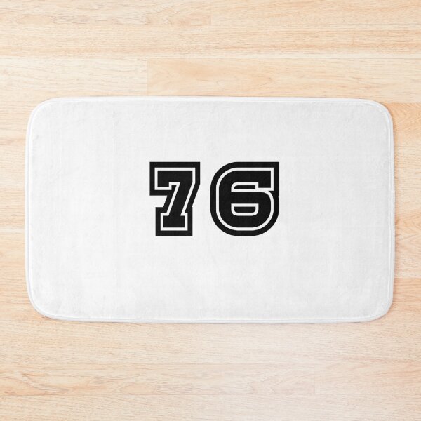 Item preview, 76, seventy-six, black, sport designed and sold by Numbers-Art.