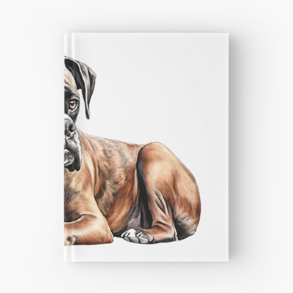 Item preview, Cute Boxer's Rest Serene Portrait designed and sold by SellingWSarah17.