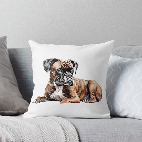 Item preview, Cute Boxer's Rest Serene Portrait designed and sold by SellingWSarah17.