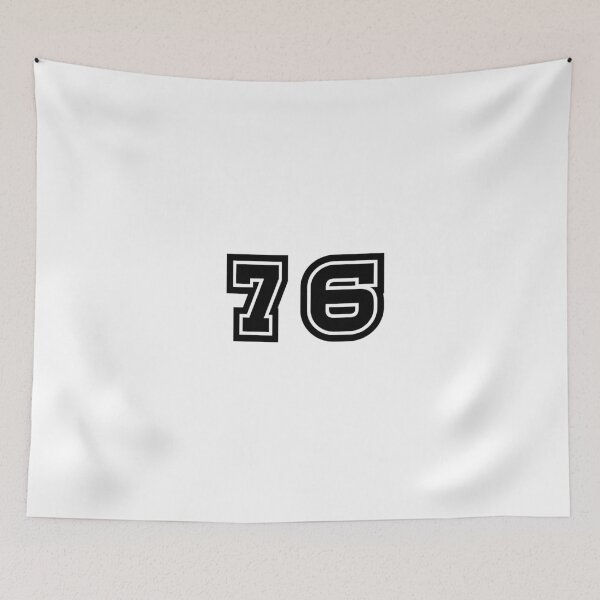 Item preview, 76, seventy-six, black, sport designed and sold by Numbers-Art.
