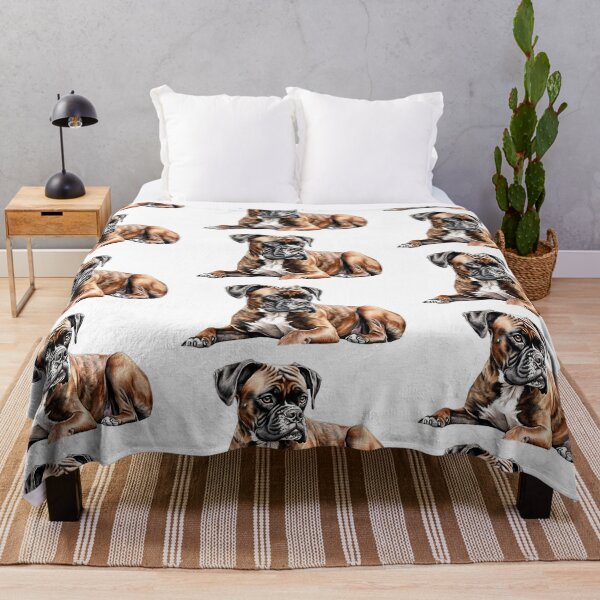 Item preview, Cute Boxer's Rest Serene Portrait designed and sold by SellingWSarah17.