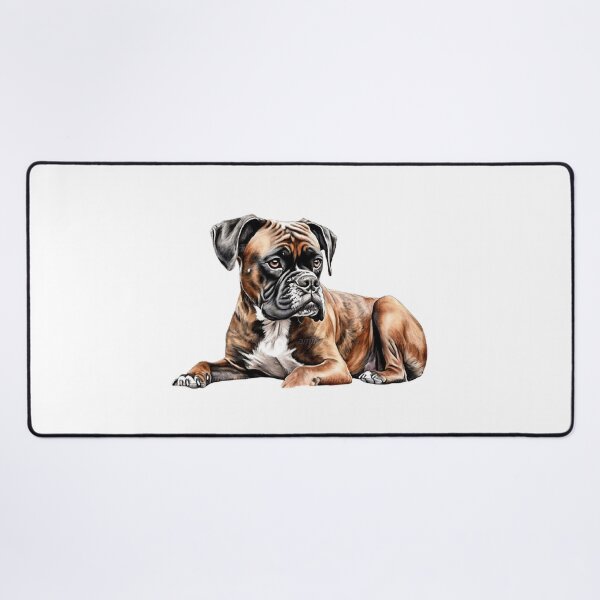 Item preview, Cute Boxer's Rest Serene Portrait designed and sold by SellingWSarah17.
