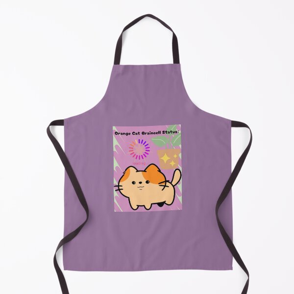 Item preview, Orange Cat Braincell Status designed and sold by Project Remission, LLC.