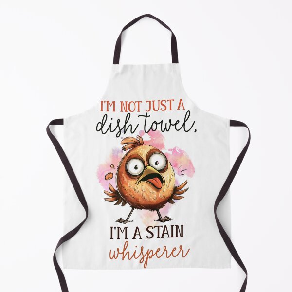 Item preview, I'm not just a dish towel, I'm a stain whisperer designed and sold by World-animals.
