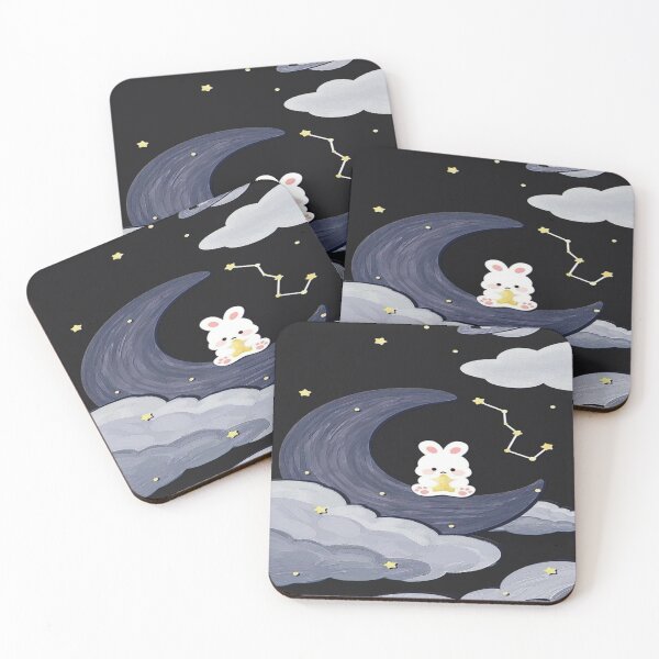 Item preview, Bunny at night designed and sold by saly55887.