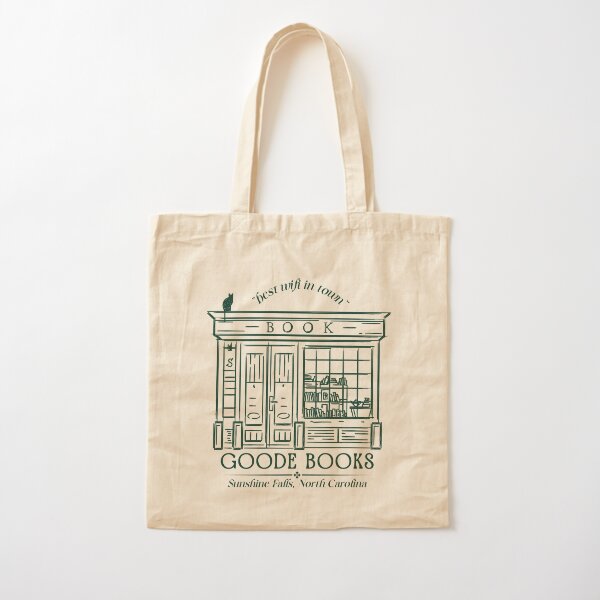 Item preview, Goode Books - bookstore green designed and sold by medimidoodles.