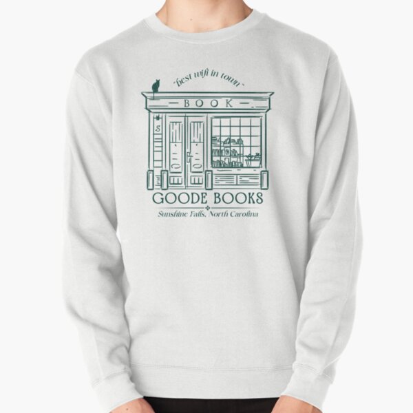 Item preview, Goode Books - bookstore green designed and sold by medimidoodles.