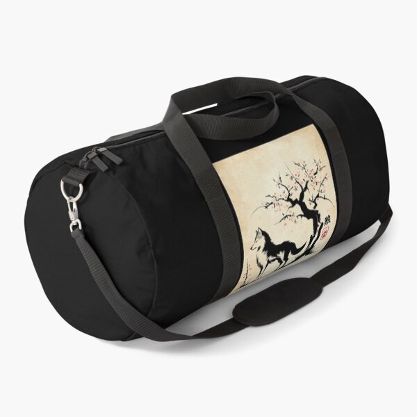 Item preview, Minimalist Wolf Ink Japanese Streetwear Novelty Retro Wolf designed and sold by KsuAnn.