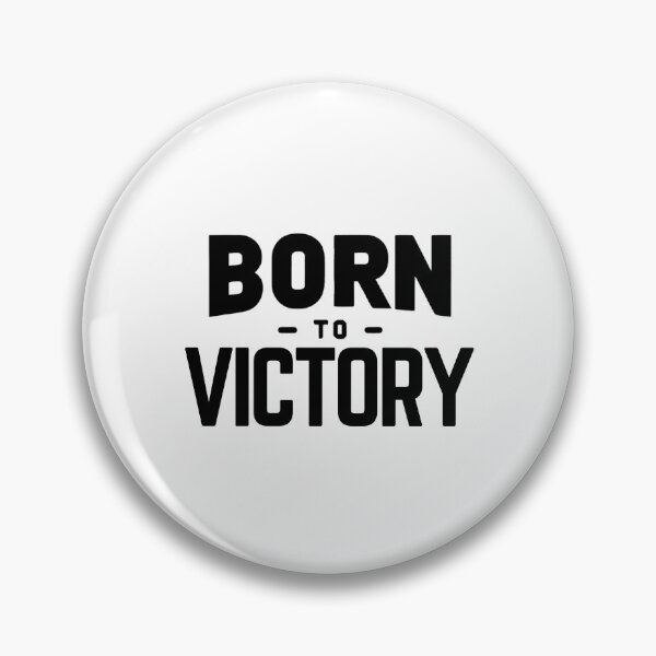 Item preview, Born to Victory - Motivational Inspirational Black designed and sold by Weknes.