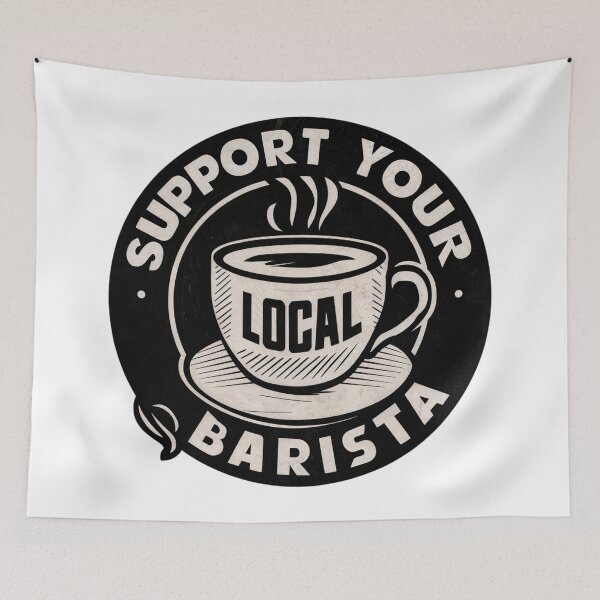 Item preview, Support your Local Barista funny job description barista definition  designed and sold by winnermemes.