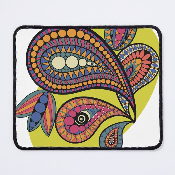 Item preview, Fizzy Paisley  designed and sold by MinnietheCat.
