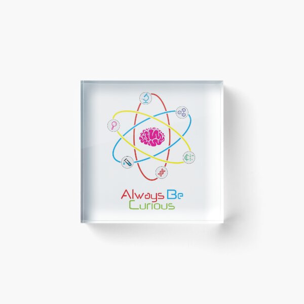 Item preview, Always be Curious designed and sold by eldram.