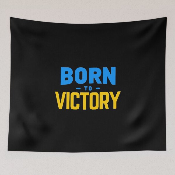 Item preview, Born to Victory - Motivational Inspirational Ukrainian designed and sold by Weknes.