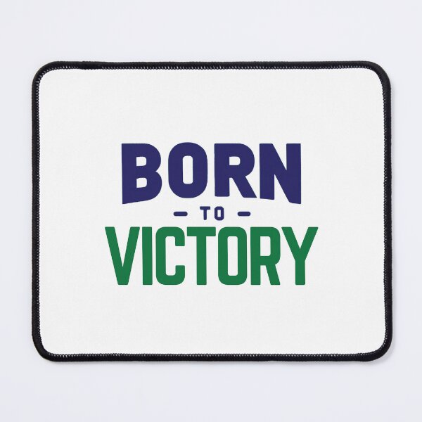 Item preview, Born to Victory - Motivational Inspirational Green designed and sold by Weknes.
