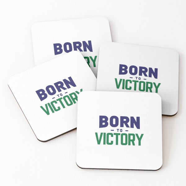 Item preview, Born to Victory - Motivational Inspirational Green designed and sold by Weknes.