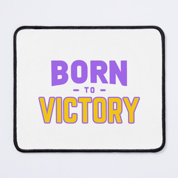 Item preview, Born to Victory - Motivational Inspirational Purple designed and sold by Weknes.