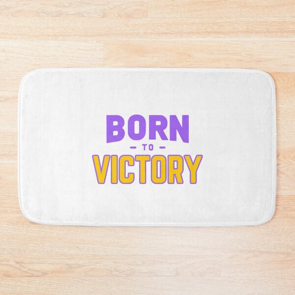 Item preview, Born to Victory - Motivational Inspirational Purple designed and sold by Weknes.