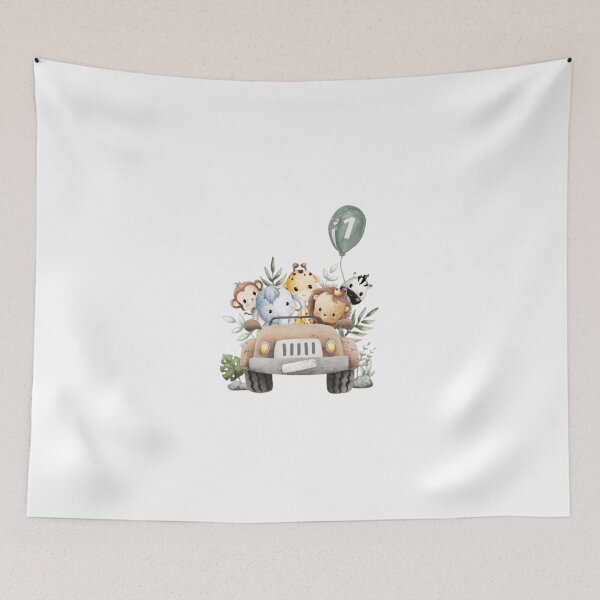 Item preview, Jungle baby boy first birthday designed and sold by Fa5ad.