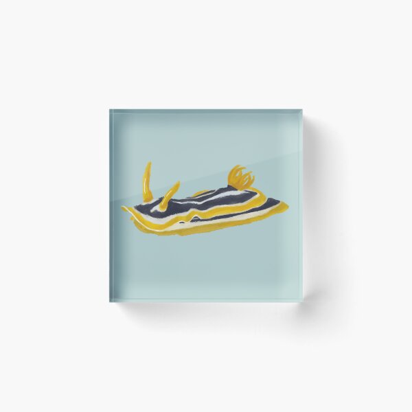 Item preview, Nudibranch - sea slug - Chromodoris africana - sea green designed and sold by Poulpimousse.