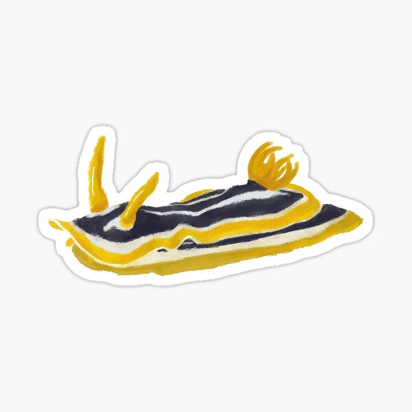 Item preview, Nudibranch - sea slug - Chromodoris africana - sea green designed and sold by Poulpimousse.