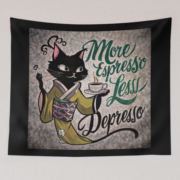 Item preview, More Espresso Less Depresso  designed and sold by winnermemes.