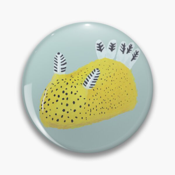 Item preview, Nudibranch - sea slug - Monterey Dorid - sea green designed and sold by Poulpimousse.