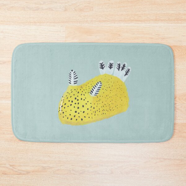 Item preview, Nudibranch - sea slug - Monterey Dorid - sea green designed and sold by Poulpimousse.